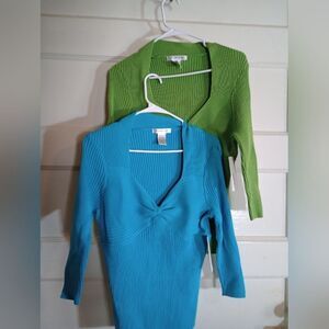 August Silk XL sweater, Blue (Rox359)
